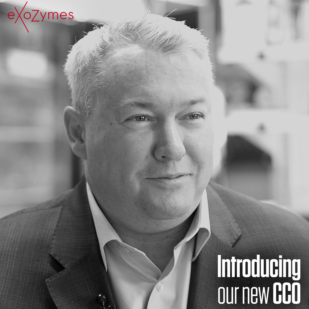 eXoZymes appoints experienced biomanufacturing executive, Damien Perriman, as CCO