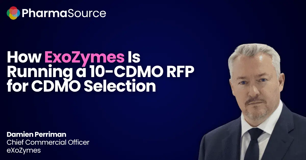 PharmaSource podcast featuring EXOZ CCO, Perriman