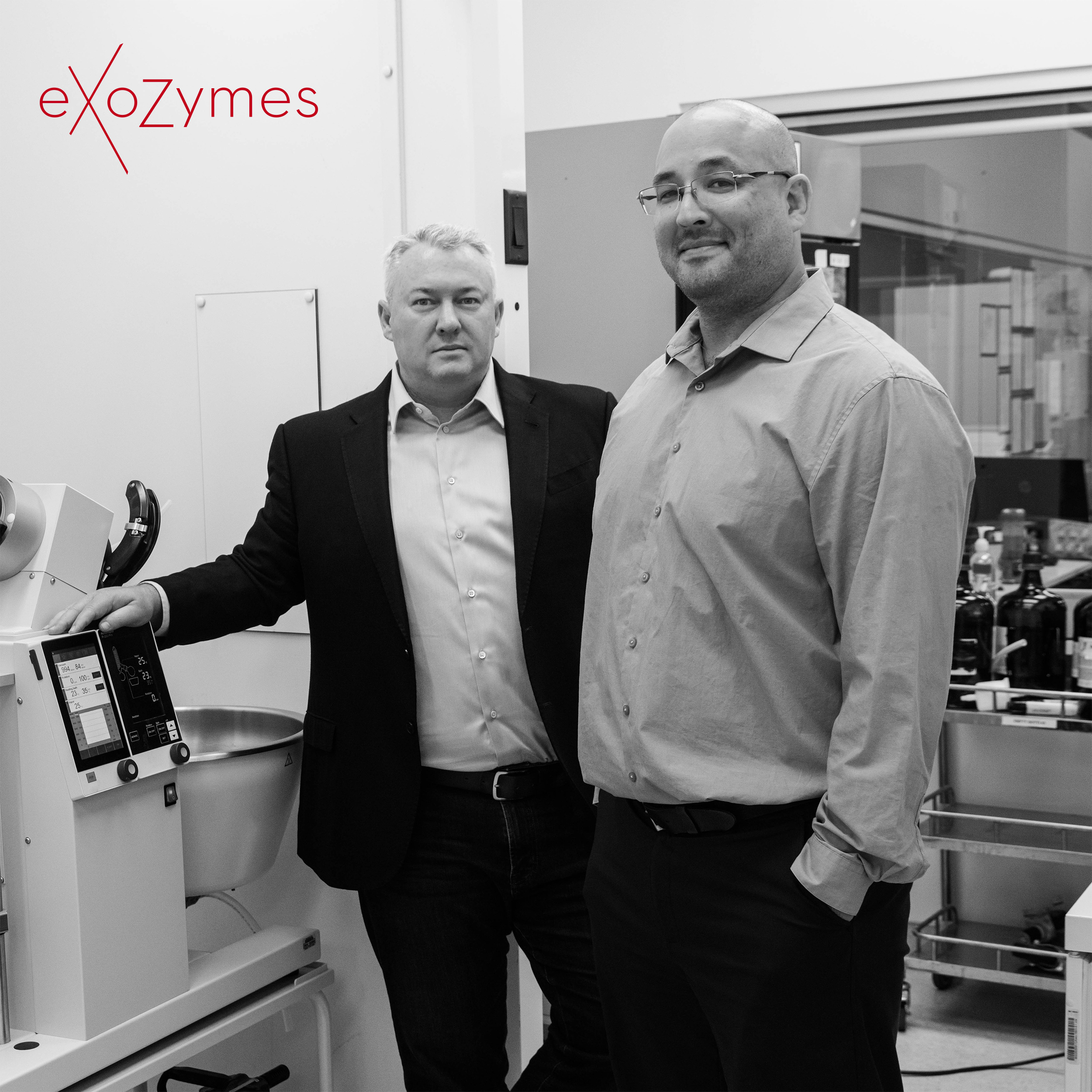 CCO Damien Perriman and co-founder and VP of Development, Dr. Paul Opgenorth.