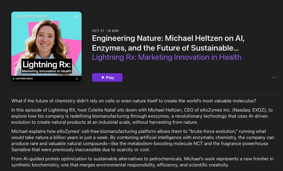 Lightning Rx, Colette Nataf